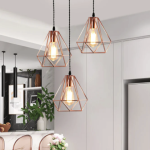 Enhance Your Space with a Nordic Rose Gold Pendant Light